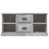 NNEVL TV Cabinet Concrete Grey 99.5x35.5x48 cm Engineered Wood