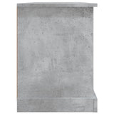 NNEVL TV Cabinet Concrete Grey 99.5x35.5x48 cm Engineered Wood