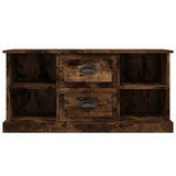 NNEVL TV Cabinet Smoked Oak 99.5x35.5x48 cm Engineered Wood
