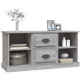 NNEVL TV Cabinet Grey Sonoma 99.5x35.5x48 cm Engineered Wood