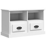 NNEVL TV Cabinet White 80x35x50 cm Engineered Wood