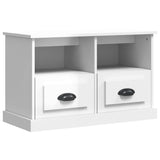 NNEVL TV Cabinet High Gloss White 80x35x50 cm Engineered Wood