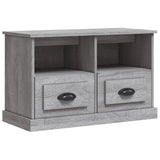NNEVL TV Cabinet Grey Sonoma 80x35x50 cm Engineered Wood