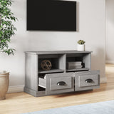 NNEVL TV Cabinet Grey Sonoma 80x35x50 cm Engineered Wood