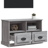 NNEVL TV Cabinet Grey Sonoma 80x35x50 cm Engineered Wood