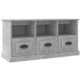 NNEVL TV Cabinet Concrete Grey 100x35x50 cm Engineered Wood