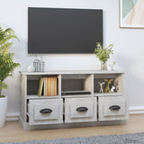 NNEVL TV Cabinet Concrete Grey 100x35x50 cm Engineered Wood