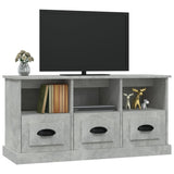 NNEVL TV Cabinet Concrete Grey 100x35x50 cm Engineered Wood