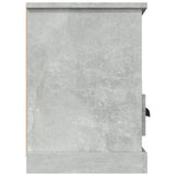 NNEVL TV Cabinet Concrete Grey 100x35x50 cm Engineered Wood