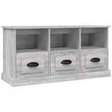 NNEVL TV Cabinet Grey Sonoma 100x35x50 cm Engineered Wood
