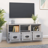 NNEVL TV Cabinet Grey Sonoma 100x35x50 cm Engineered Wood