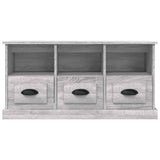 NNEVL TV Cabinet Grey Sonoma 100x35x50 cm Engineered Wood