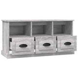 NNEVL TV Cabinet Grey Sonoma 100x35x50 cm Engineered Wood