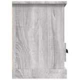NNEVL TV Cabinet Grey Sonoma 100x35x50 cm Engineered Wood