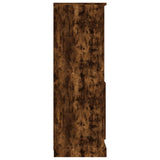 NNEVL Highboard Smoked Oak 60x35.5x103.5 cm Engineered Wood