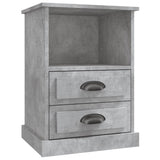 NNEVL Bedside Cabinet Concrete Grey 43x36x60 cm
