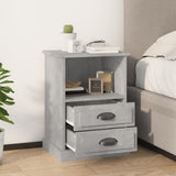 NNEVL Bedside Cabinet Concrete Grey 43x36x60 cm