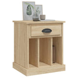 NNEVL Bedside Cabinet Sonoma Oak 43x36x50 cm
