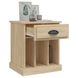 NNEVL Bedside Cabinet Sonoma Oak 43x36x50 cm