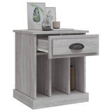 NNEVL Bedside Cabinet Grey Sonoma 43x36x50 cm