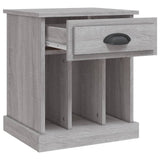 NNEVL Bedside Cabinet Grey Sonoma 43x36x50 cm