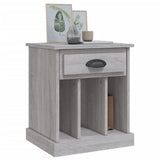 NNEVL Bedside Cabinets 2 pcs Grey Sonoma 43x36x50 cm