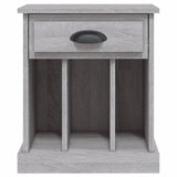 NNEVL Bedside Cabinets 2 pcs Grey Sonoma 43x36x50 cm