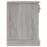 NNEVL Bedside Cabinets 2 pcs Grey Sonoma 43x36x50 cm