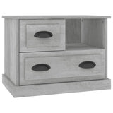NNEVL Bedside Cabinet Concrete Grey 60x39x45 cm