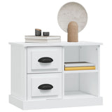 NNEVL Bedside Cabinet White 60x35.5x45 cm