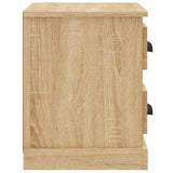 NNEVL Bedside Cabinet Sonoma Oak 60x35.5x45 cm