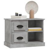 NNEVL Bedside Cabinet Concrete Grey 60x35.5x45 cm