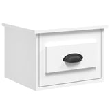 NNEVL Wall-mounted Bedside Cabinet White 41.5x36x28cm