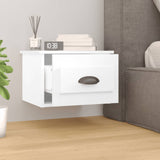 NNEVL Wall-mounted Bedside Cabinet White 41.5x36x28cm