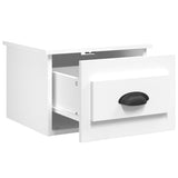 NNEVL Wall-mounted Bedside Cabinet White 41.5x36x28cm