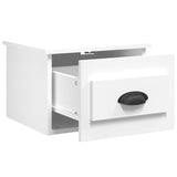 NNEVL Wall-mounted Bedside Cabinet White 41.5x36x28cm