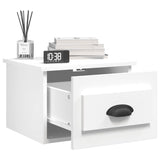 NNEVL Wall-mounted Bedside Cabinets 2 pcs White 41.5x36x28cm