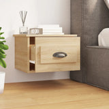 NNEVL Wall-mounted Bedside Cabinets 2 pcs Sonoma Oak 41.5x36x28cm