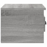 NNEVL Wall-mounted Bedside Cabinet Grey Sonoma 41.5x36x28cm