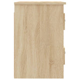 NNEVL Wall-mounted Bedside Cabinets 2 pcs Sonoma Oak 41.5x36x53cm