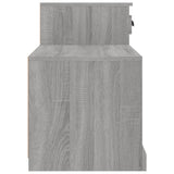 NNEVL Shoe Cabinet Grey Sonoma 100x42x60 cm Engineered Wood