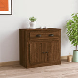 NNEVL Sideboard Brown Oak 70x35.5x67.5 cm Engineered Wood