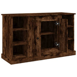 NNEVL Sideboard Smoked Oak 100x35.5x60 cm Engineered Wood