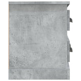 NNEVL TV Cabinet Concrete Grey 100x35.5x45 cm Engineered Wood