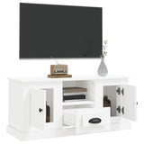 NNEVL TV Cabinet White 100x35.5x45 cm Engineered Wood