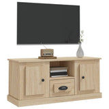 NNEVL TV Cabinet Sonoma Oak 100x35.5x45 cm Engineered Wood
