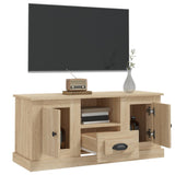 NNEVL TV Cabinet Sonoma Oak 100x35.5x45 cm Engineered Wood