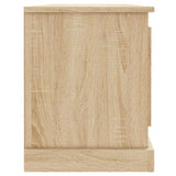 NNEVL TV Cabinet Sonoma Oak 100x35.5x45 cm Engineered Wood