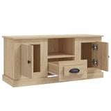 NNEVL TV Cabinet Sonoma Oak 100x35.5x45 cm Engineered Wood