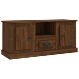 NNEVL TV Cabinet Brown Oak 100x35.5x45 cm Engineered Wood